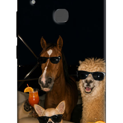 Party Squad Vivo V9/V9 Pro/V9 Youth Hard Case Back Cover by Casekaro