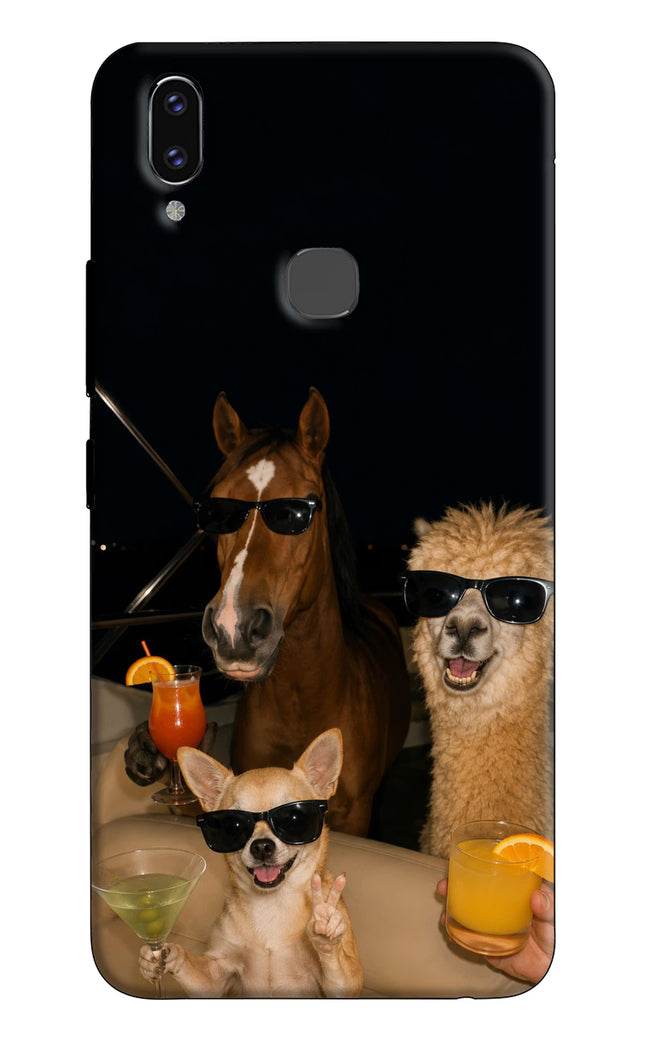 Party Squad Vivo V9/V9 Pro/V9 Youth Hard Case Back Cover by Casekaro