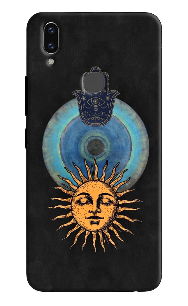 Divine Sun Vivo V9/V9 Pro/V9 Youth Hard Case Back Cover by Casekaro