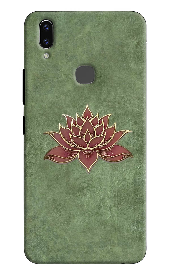 Lotus Grace Vivo V9/V9 Pro/V9 Youth Hard Case Back Cover by Casekaro