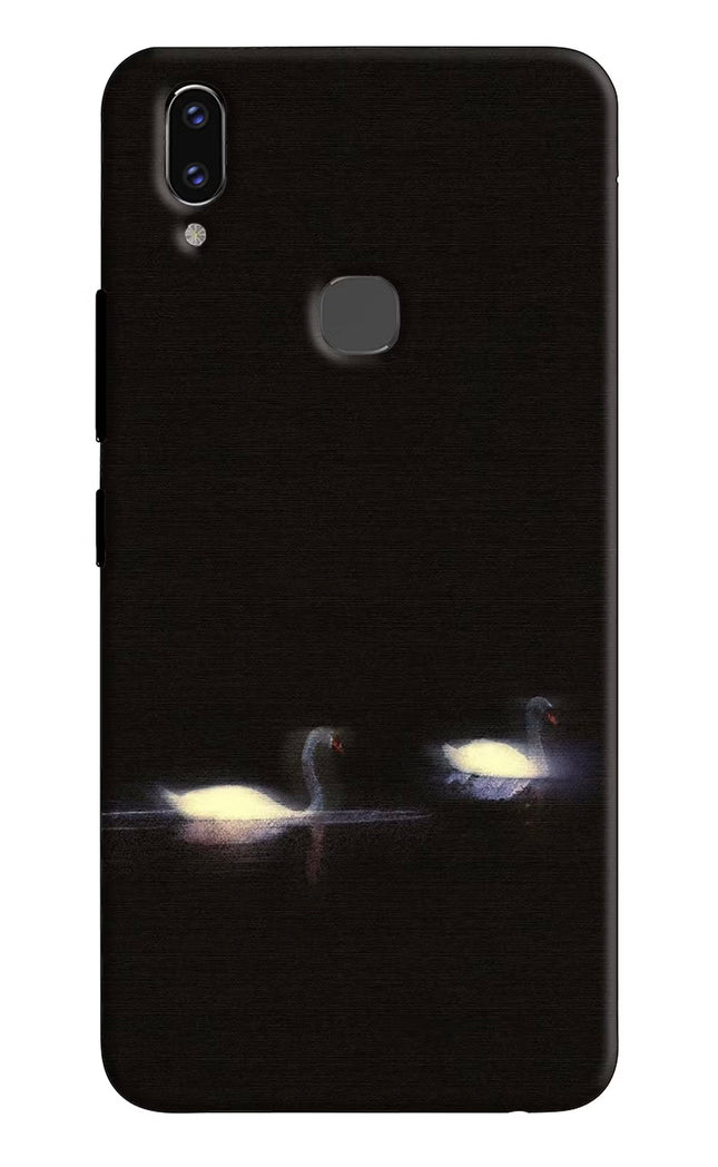Silent Swans Vivo V9/V9 Pro/V9 Youth Hard Case Back Cover by Casekaro