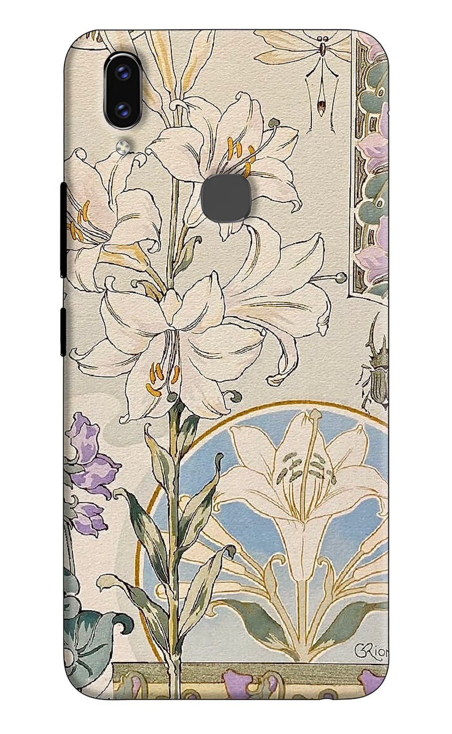 White Lily Vivo V9/V9 Pro/V9 Youth Back Cover, Hard case