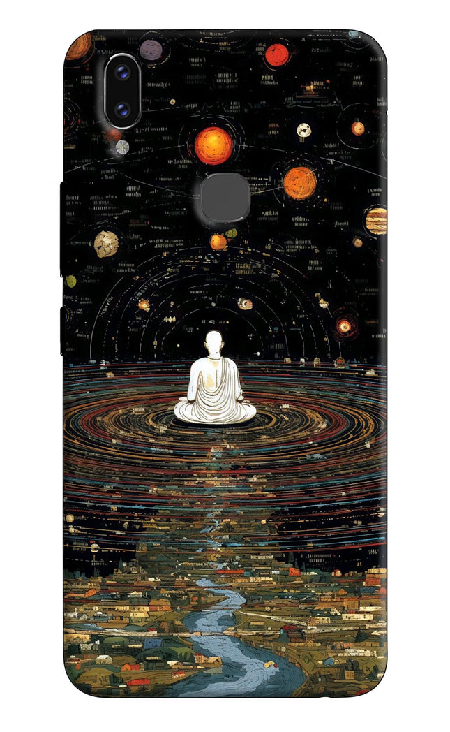 Space Monk Vivo V9/V9 Pro/V9 Youth Hard Case Back Cover by Casekaro