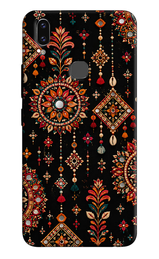 Boho Noir Vivo V9/V9 Pro/V9 Youth Hard Case Back Cover by Casekaro