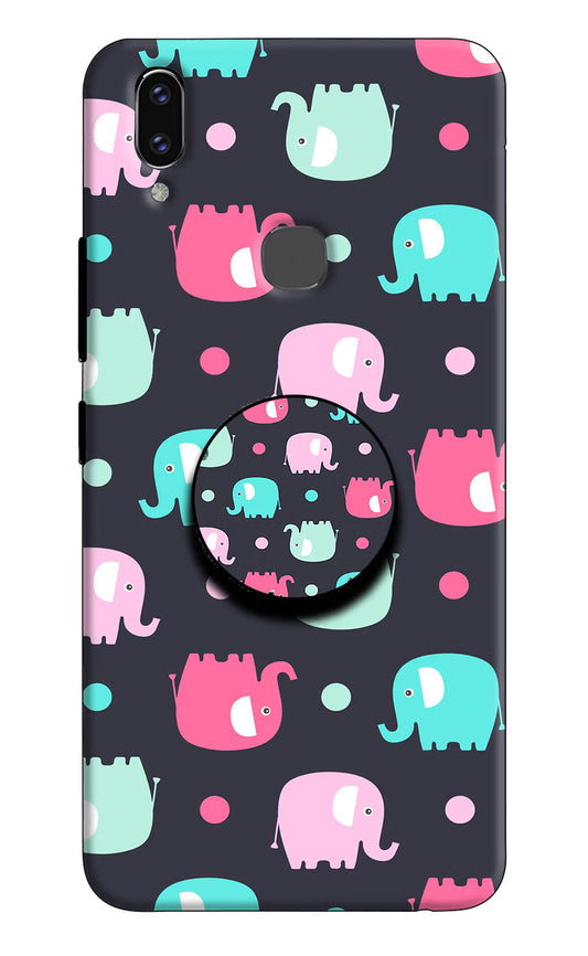 Baby Elephants Vivo V9/V9 Pro/V9 Youth Pop Case by Casekaro