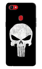 Punisher Skull Oppo F7 Hard Case Back Cover by Casekaro