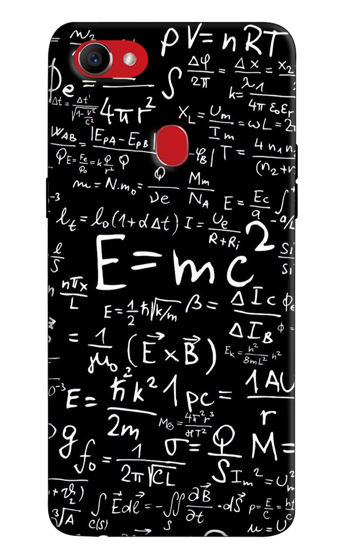 Physics Formula Oppo F7 Hard Case Back Cover by Casekaro