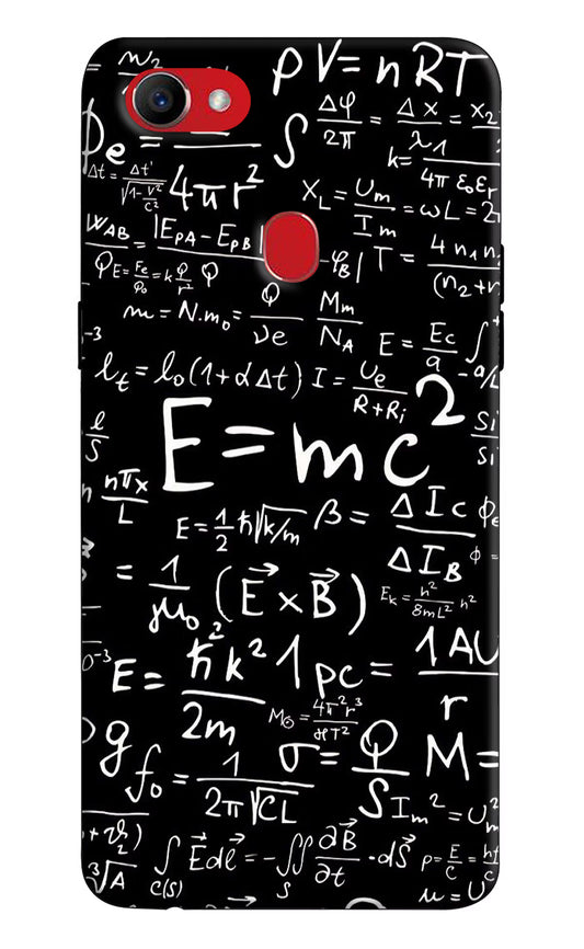 Physics Formula Oppo F7 Hard Case Back Cover by Casekaro