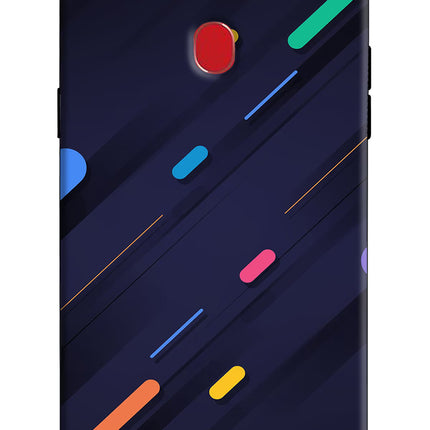 Abstract Design Oppo F7 Hard Case Back Cover by Casekaro