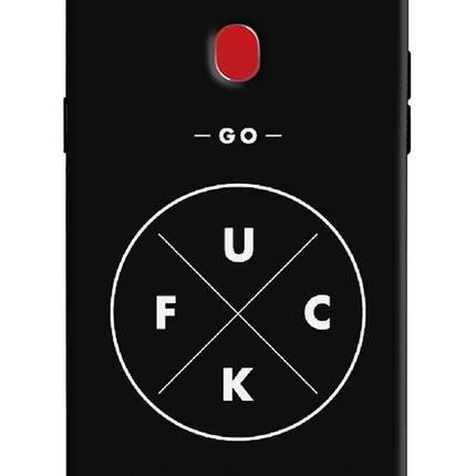 Go Fuck Yourself Oppo F7 Hard Case Back Cover by Casekaro