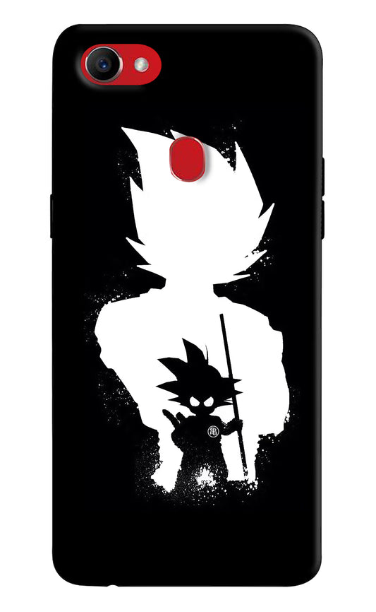Goku Shadow Oppo F7 Hard Case Back Cover by Casekaro