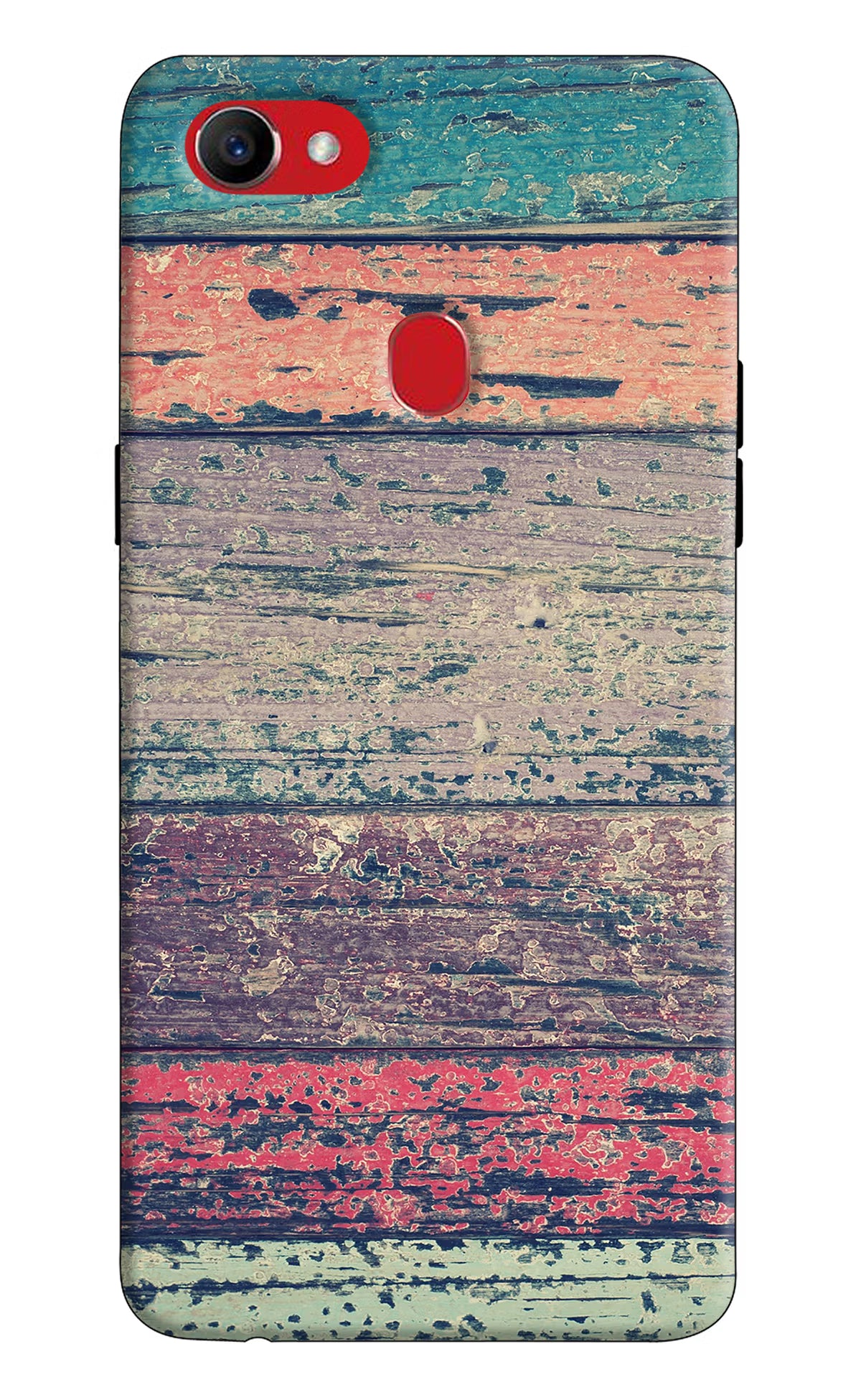 Colourful Wall Oppo F7 Hard Case Back Cover by Casekaro