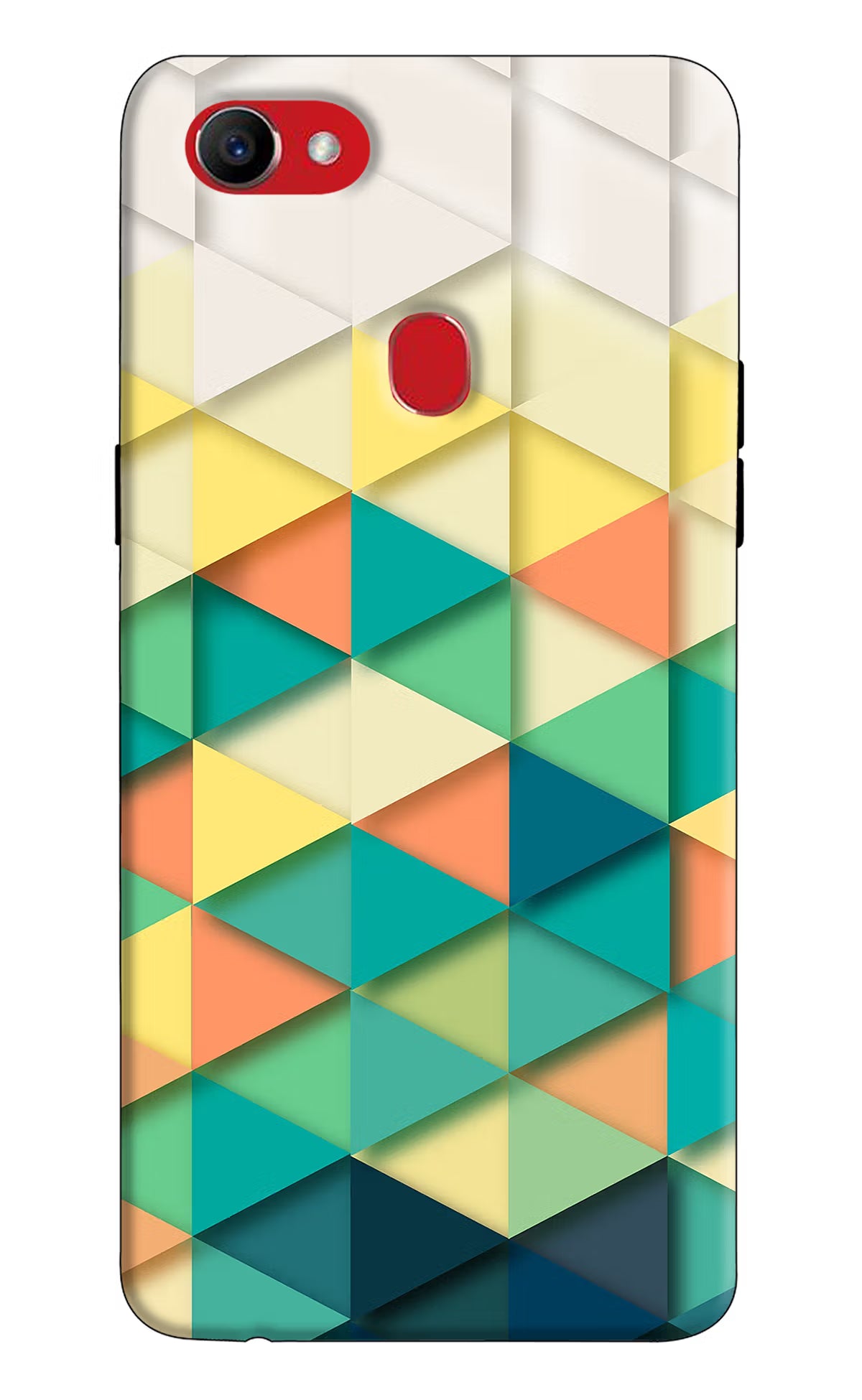 Abstract Oppo F7 Hard Case Back Cover by Casekaro