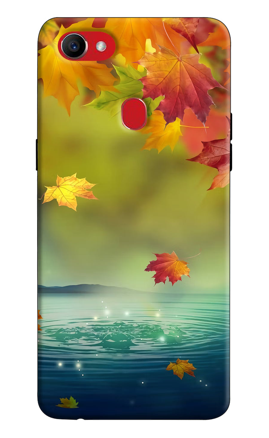Flowers Oppo F7 Back Cover, Hard case