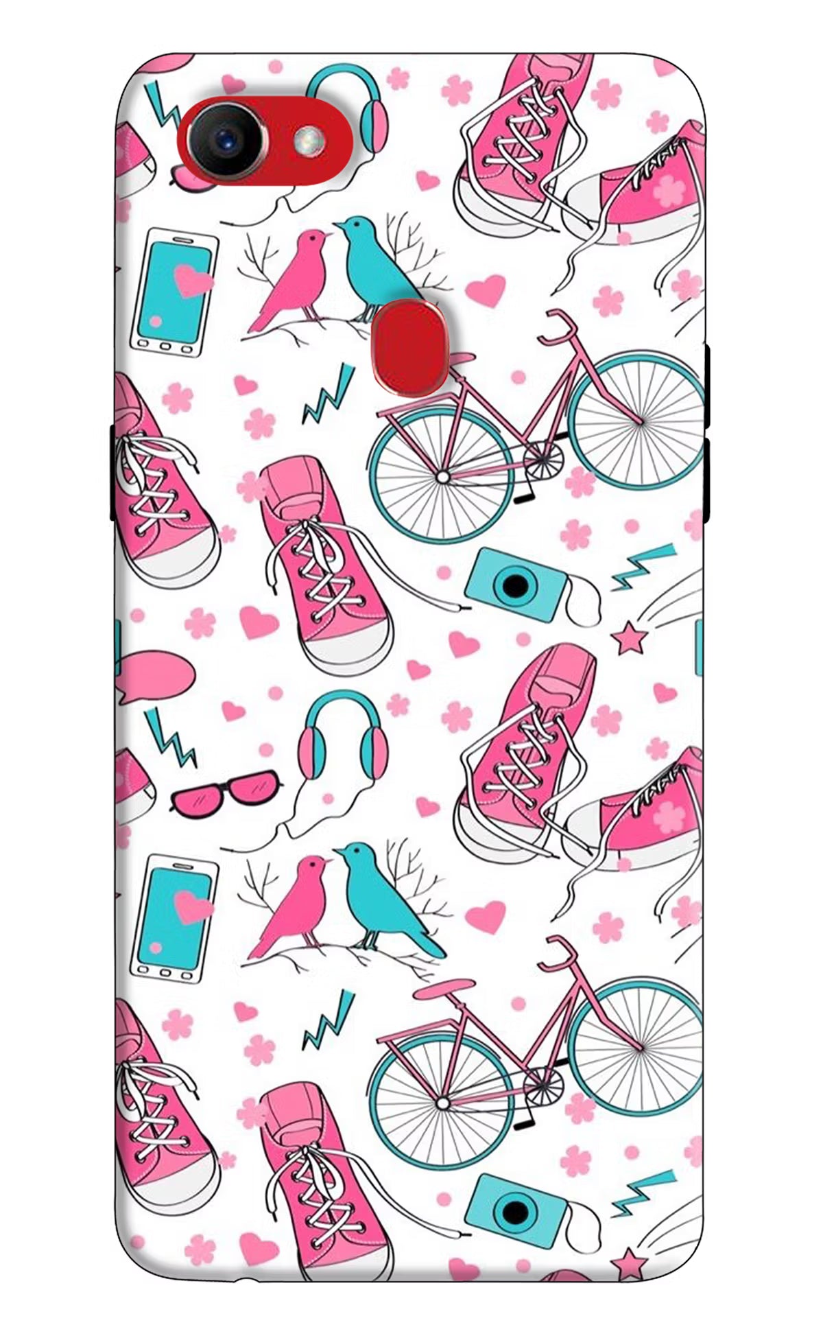 Artwork Oppo F7 Hard Case Back Cover by Casekaro