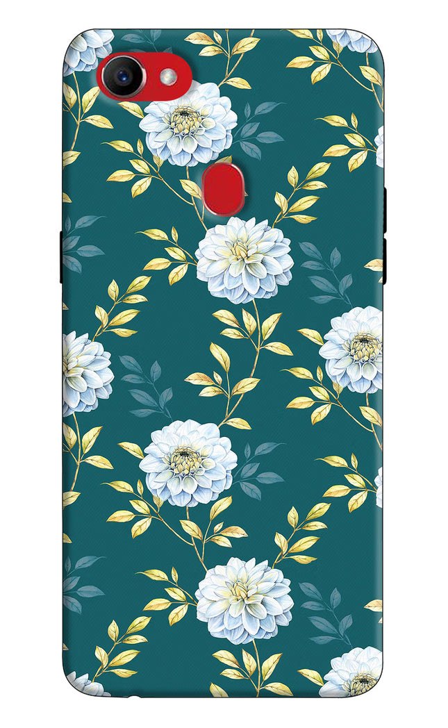 Flowers Oppo F7 Hard Case Back Cover by Casekaro