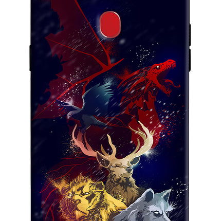 Game Of Thrones Oppo F7 Hard Case Back Cover by Casekaro