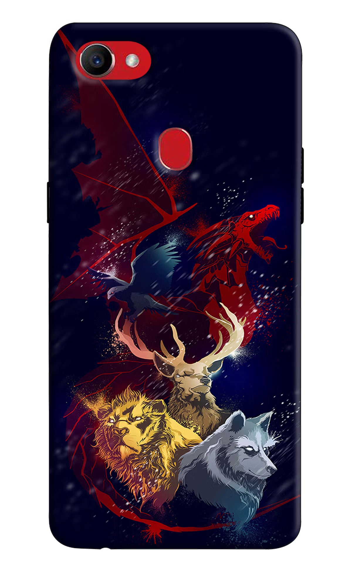 Game Of Thrones Oppo F7 Hard Case Back Cover by Casekaro