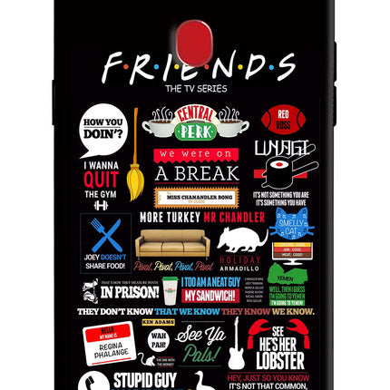 FRIENDS Oppo F7 Hard Case Back Cover by Casekaro