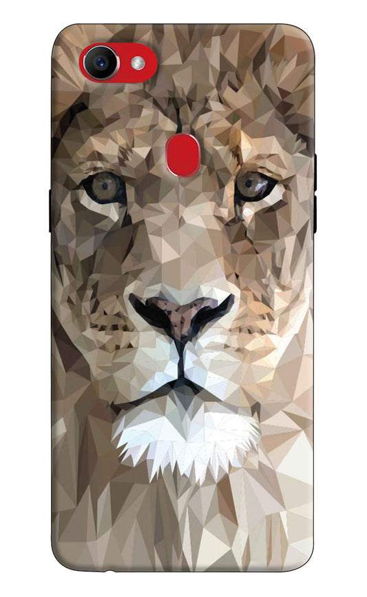 Lion Art Oppo F7 Hard Case Back Cover by Casekaro