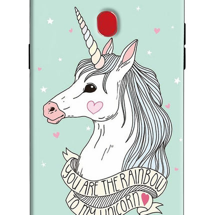 Unicorn Wallpaper Oppo F7 Hard Case Back Cover by Casekaro