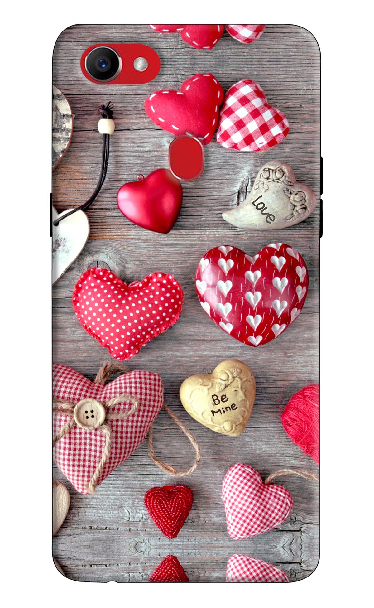 Love Wallpaper Oppo F7 Hard Case Back Cover by Casekaro