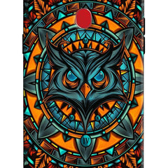 Angry Owl Art Oppo F7 Hard Case Back Cover by Casekaro