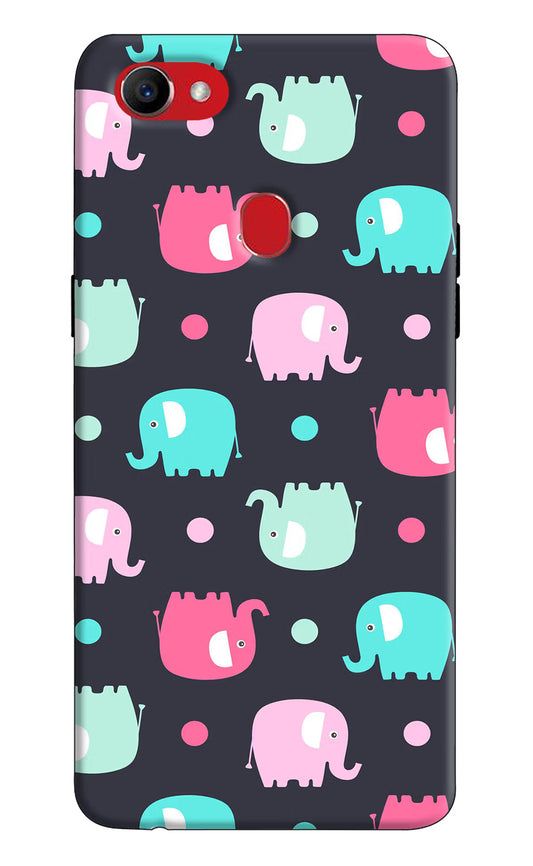 Elephants Oppo F7 Hard Case Back Cover by Casekaro