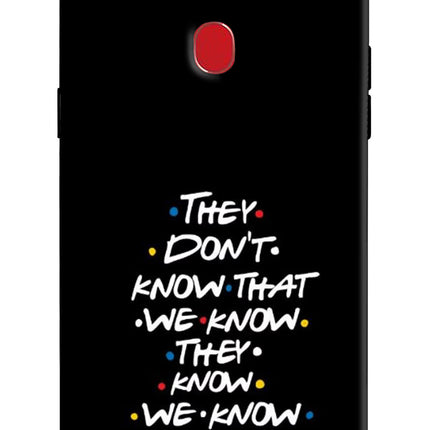 FRIENDS Dialogue Oppo F7 Hard Case Back Cover by Casekaro