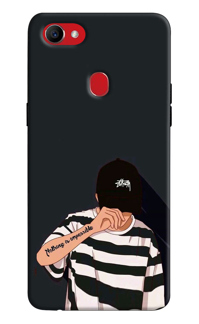 Aesthetic Boy Oppo F7 Hard Case Back Cover by Casekaro