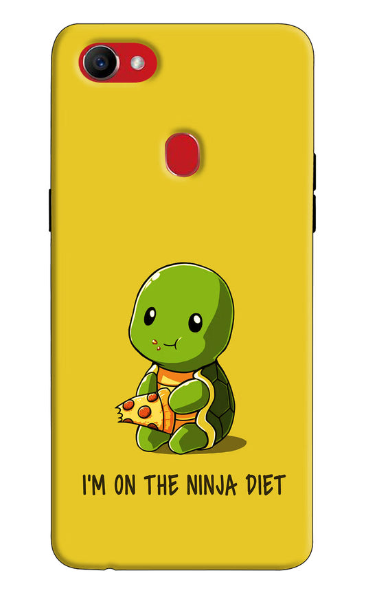 I'm on Ninja Diet Oppo F7 Hard Case Back Cover by Casekaro