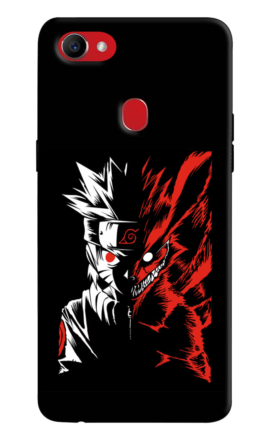 Naruto Two Face Oppo F7 Back Cover, Hard case