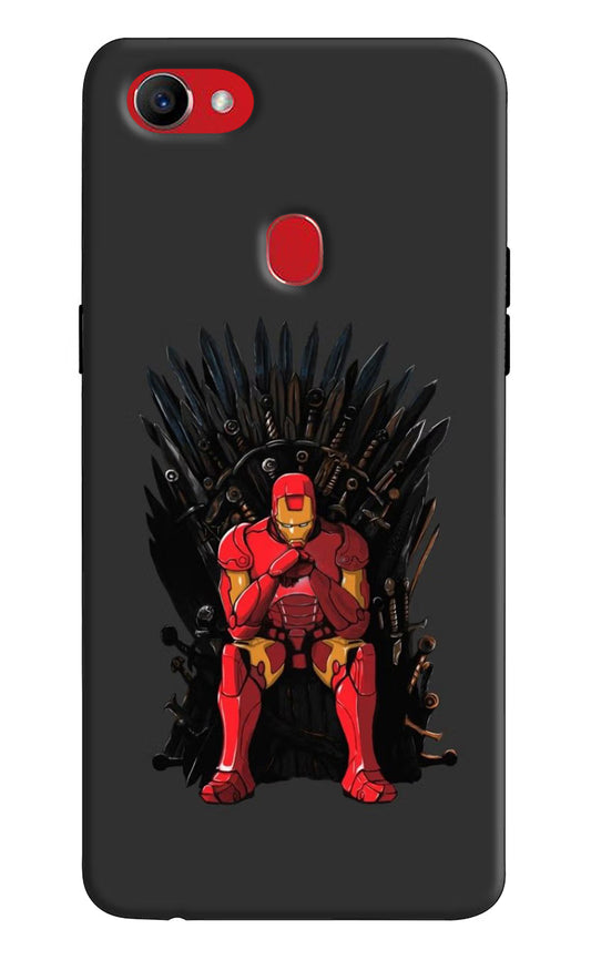 Ironman Throne Oppo F7 Hard Case Back Cover by Casekaro
