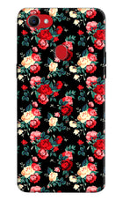 Rose Pattern Oppo F7 Hard Case Back Cover by Casekaro