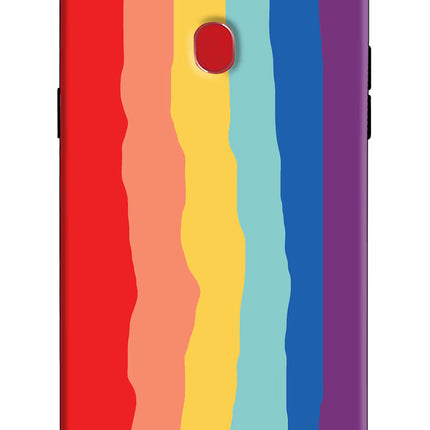 Rainbow Oppo F7 Hard Case Back Cover by Casekaro