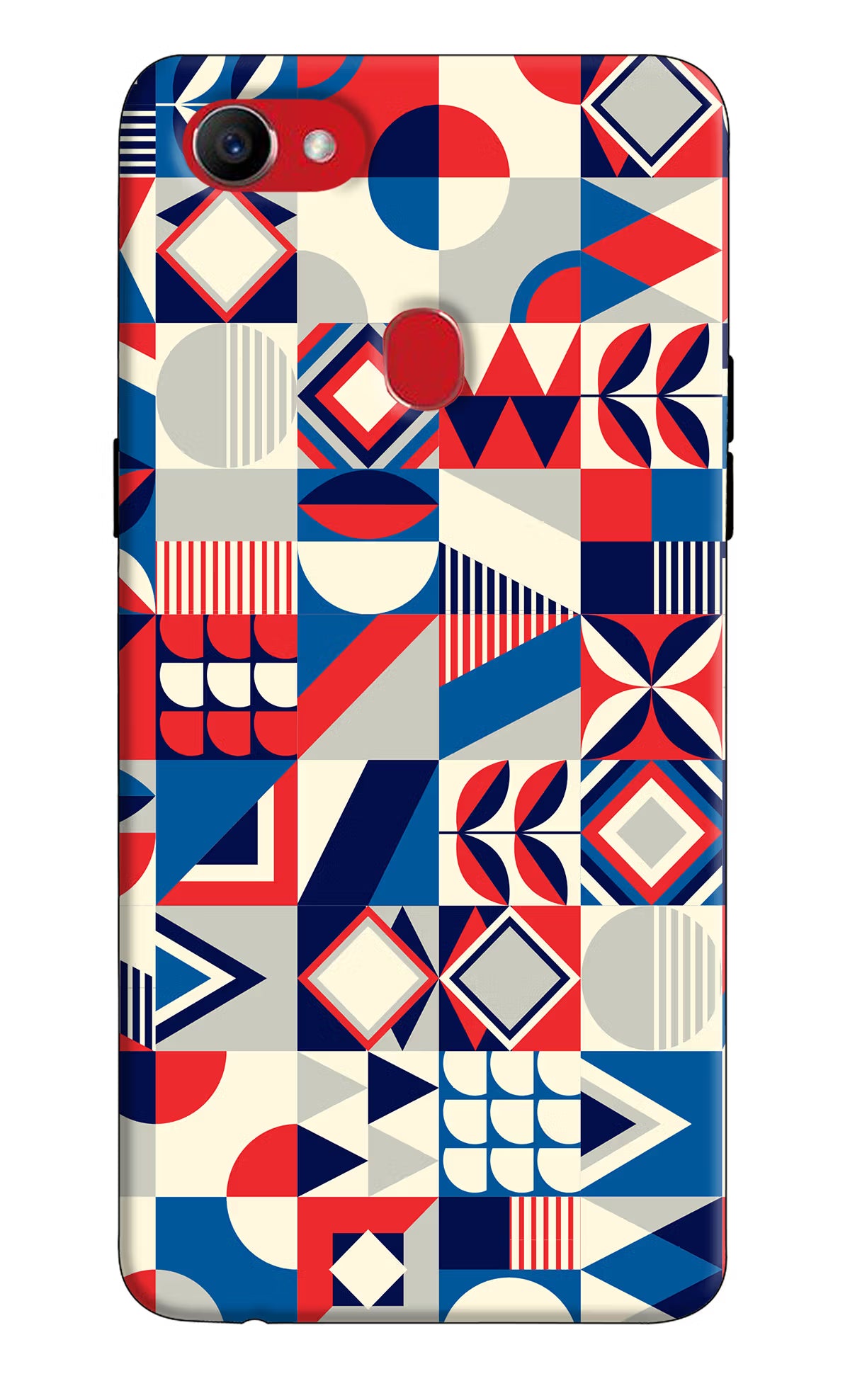 Colorful Pattern Oppo F7 Hard Case Back Cover by Casekaro