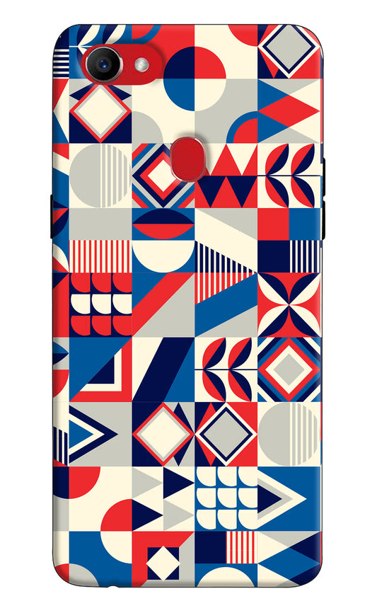 Colorful Pattern Oppo F7 Hard Case Back Cover by Casekaro