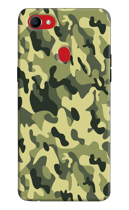 Camouflage Oppo F7 Hard Case Back Cover by Casekaro
