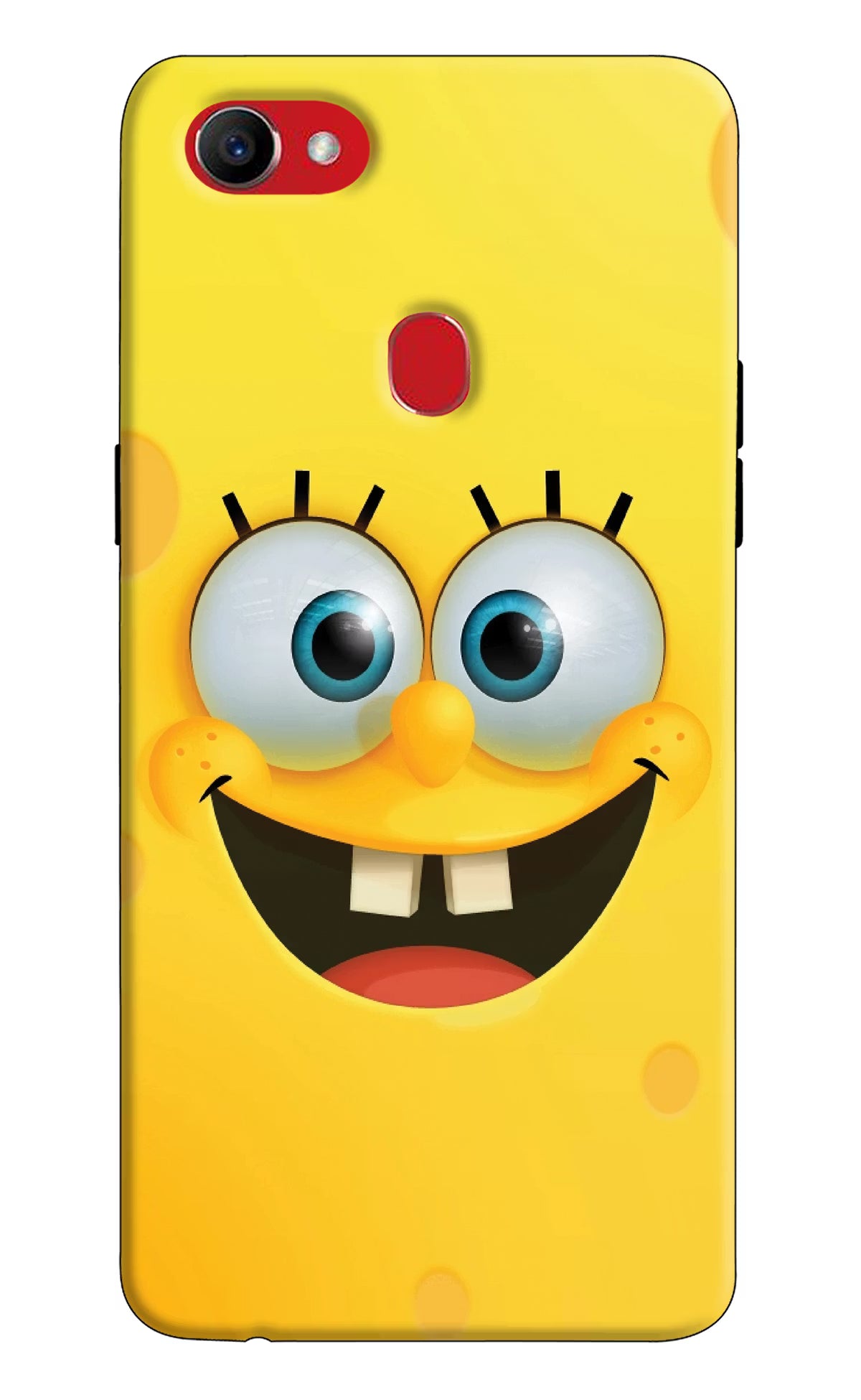 Sponge 1 Oppo F7 Hard Case Back Cover by Casekaro