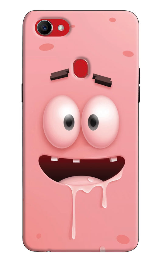 Sponge 2 Oppo F7 Hard Case Back Cover by Casekaro