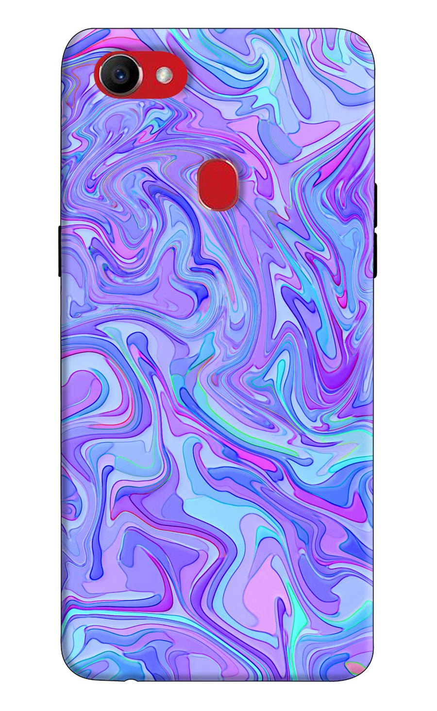 Glitter Oppo F7 Back Cover, Hard case