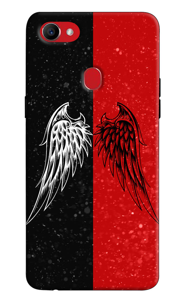 Wings Oppo F7 Hard Case Back Cover by Casekaro