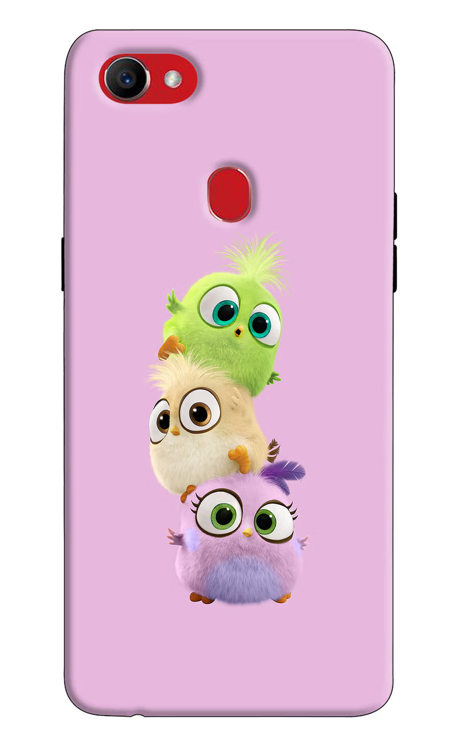 Cute Little Birds Oppo F7 Back Cover, Hard case