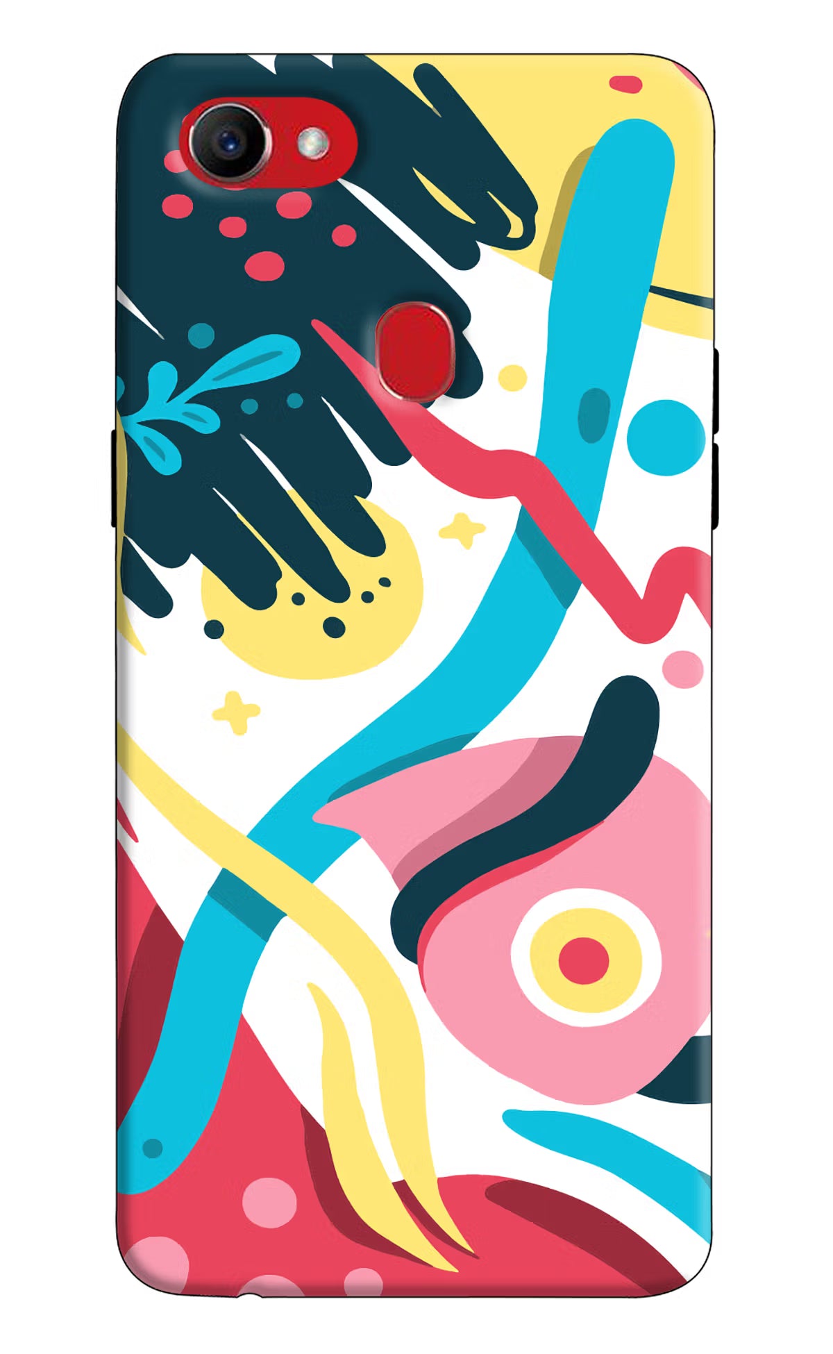 Trippy Oppo F7 Hard Case Back Cover by Casekaro