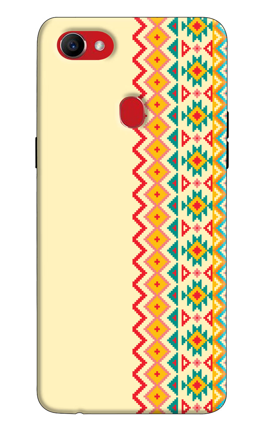Ethnic Seamless Oppo F7 Back Cover, Hard case