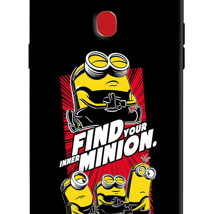 Find your inner Minion Oppo F7 Hard Case Back Cover by Casekaro
