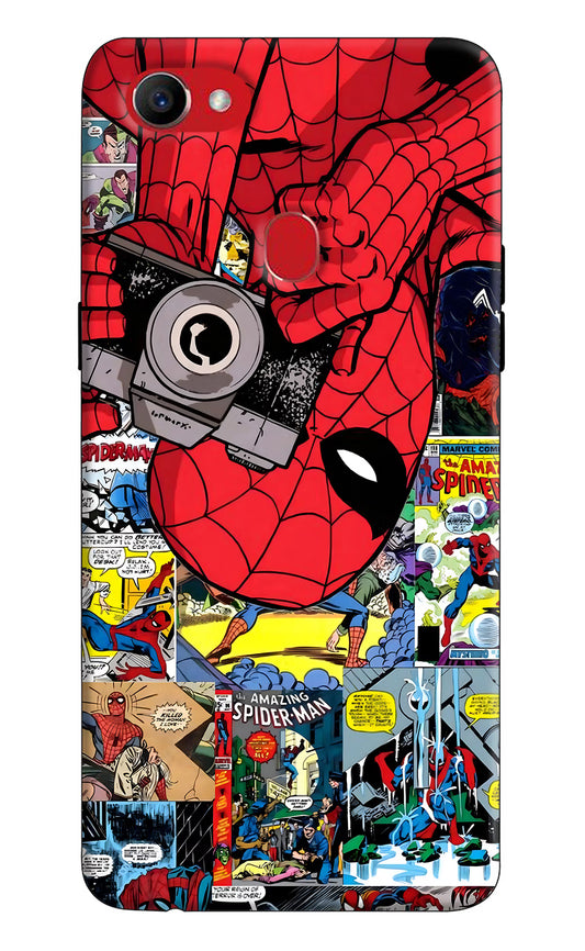 Spider Man Oppo F7 Hard Case Back Cover by Casekaro