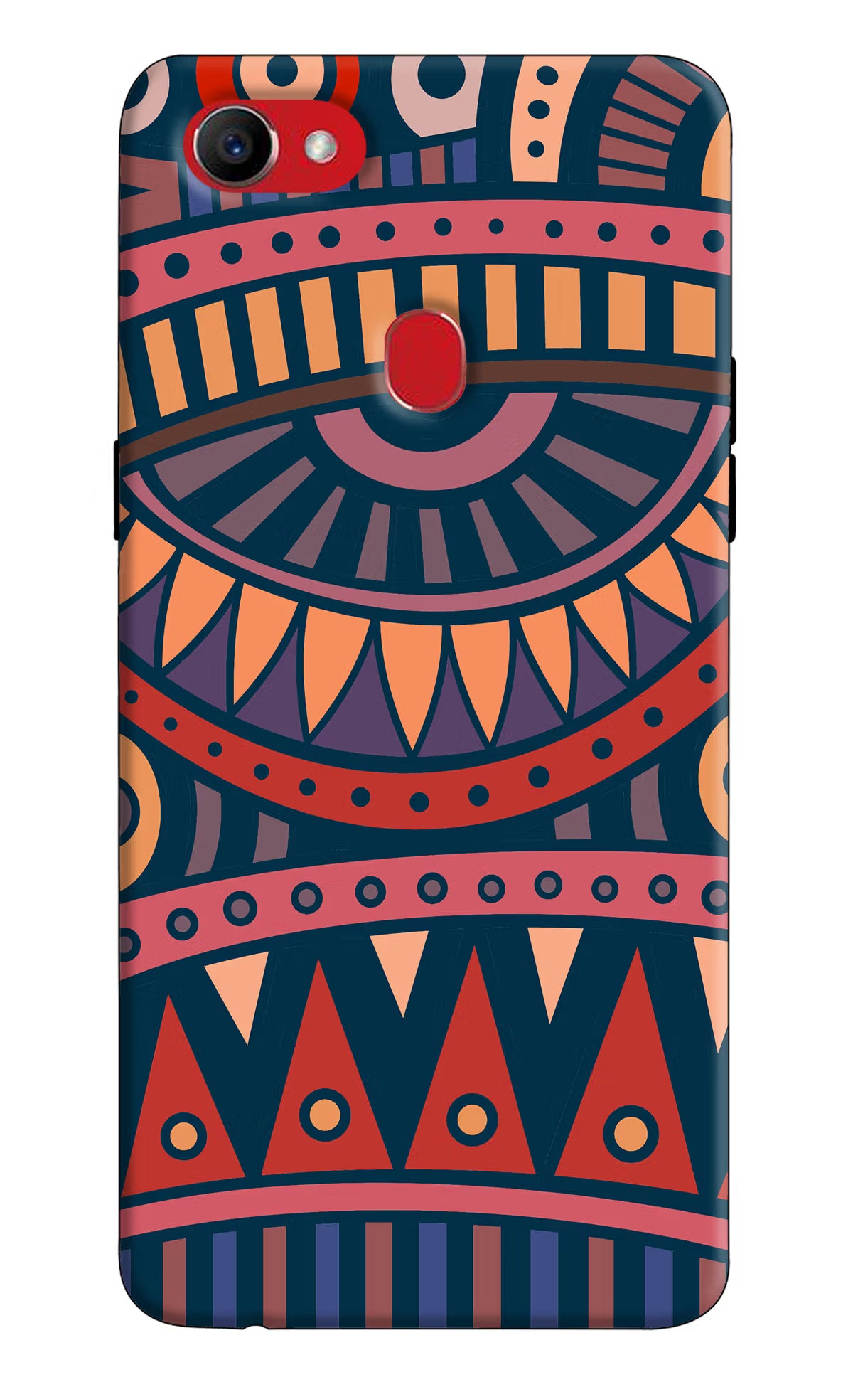 African Culture Design Oppo F7 Hard Case Back Cover by Casekaro