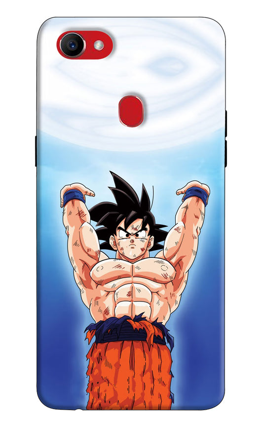 Goku Power Oppo F7 Hard Case Back Cover by Casekaro