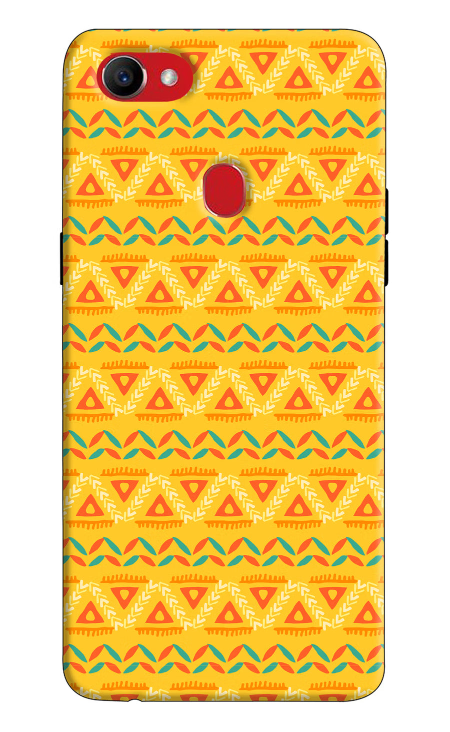 Tribal Pattern Oppo F7 Back Cover, Hard case